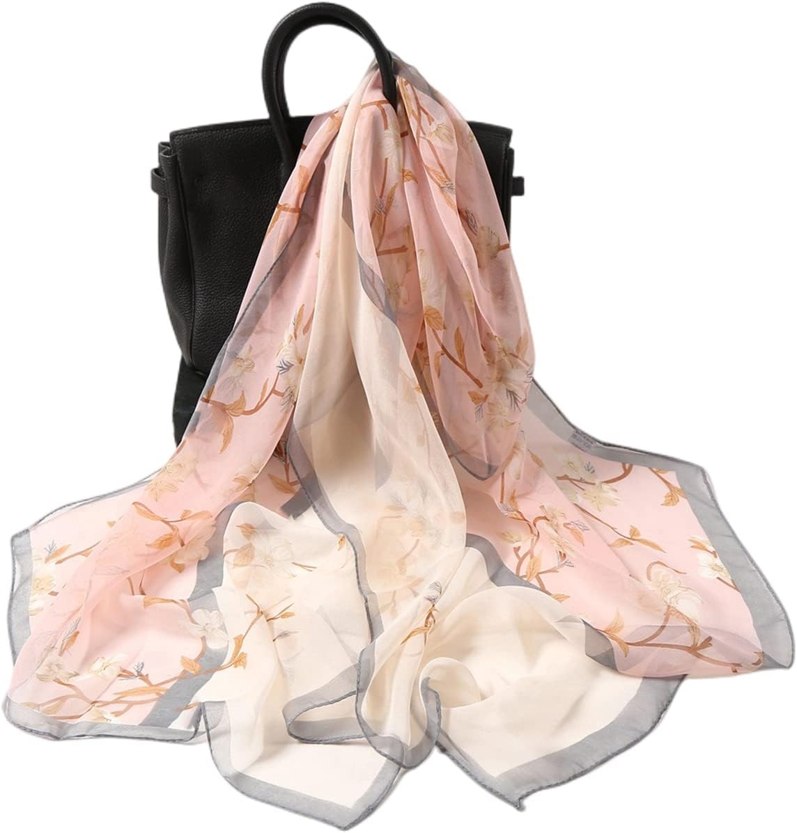image:imageFAIRYGATE Chiffon Retro Schal Damen Leichtes Halstuch Seiden Chiffon Halstuch fr Mdchen Frauen Halstuch Kopftuch39022