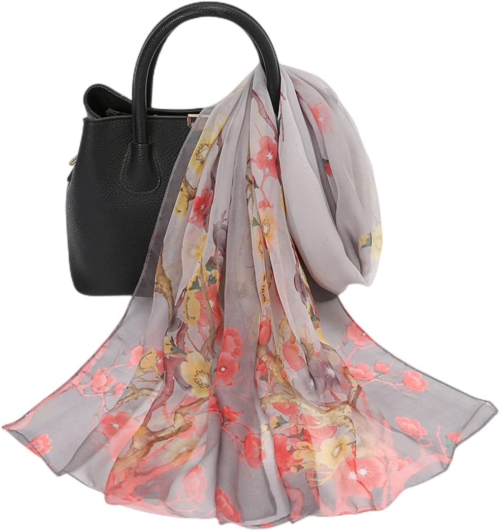 image:imageFAIRYGATE Chiffon Schal Damen Stola Halstuch Tuch fr Sommer Herbst Winter Ganzjhrig Schals amp Tcher50016