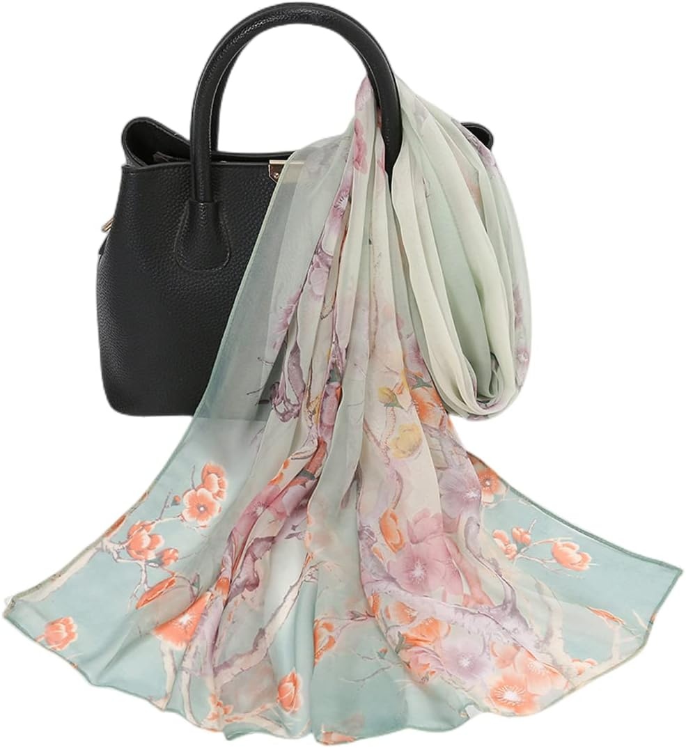 image:imageFAIRYGATE Chiffon Schal Damen Stola Halstuch Tuch fr Sommer Herbst Winter Ganzjhrig Schals amp Tcher50017