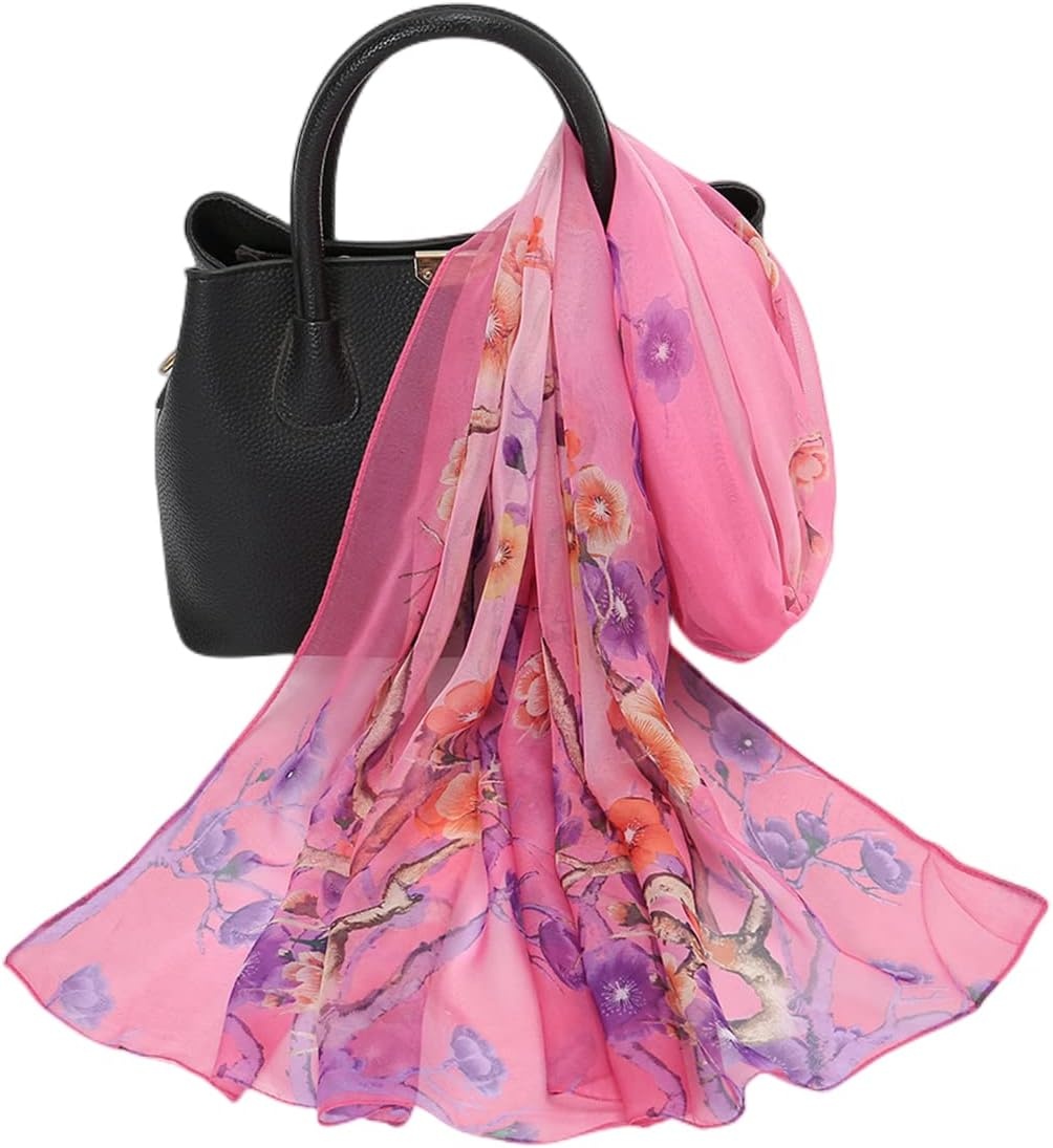 image:imageFAIRYGATE Chiffon Schal Damen Stola Halstuch Tuch fr Sommer Herbst Winter Ganzjhrig Schals amp Tcher50019