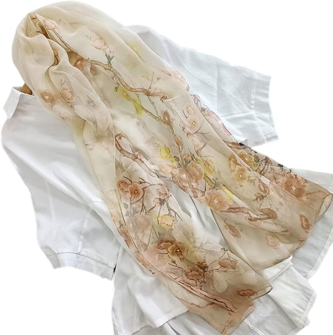 image:imageFAIRYGATE Chiffon Schal Damen Stola Halstuch Tuch fr Sommer Herbst Winter Ganzjhrig Schals amp Tcher50020