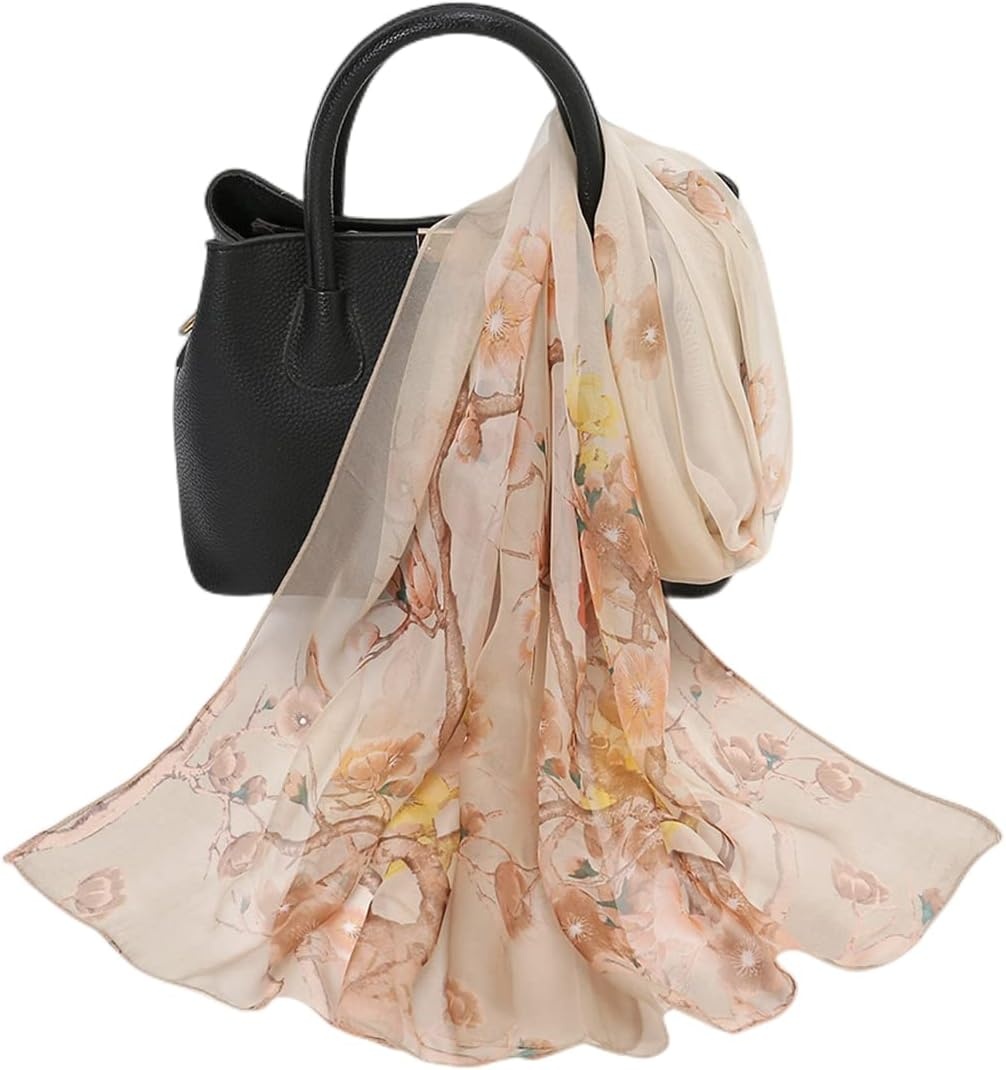 image:imageFAIRYGATE Chiffon Schal Damen Stola Halstuch Tuch fr Sommer Herbst Winter Ganzjhrig Schals amp Tcher50020