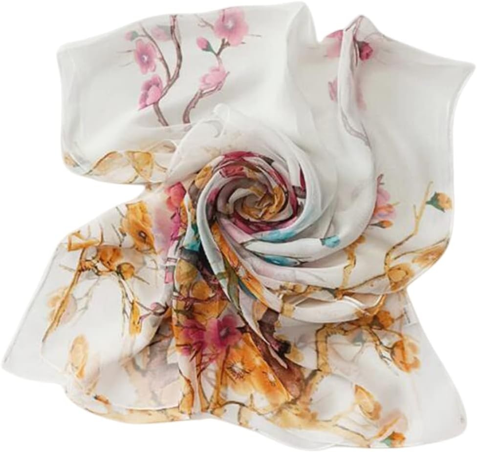 image:imageFAIRYGATE Chiffon Schal Damen Stola Halstuch Tuch fr Sommer Herbst Winter Ganzjhrig Schals amp Tcher50021