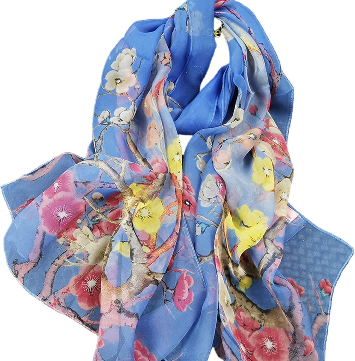 image:imageFAIRYGATE Chiffon Schal Damen Stola Halstuch Tuch fr Sommer Herbst Winter Ganzjhrig Schals amp Tcher50022