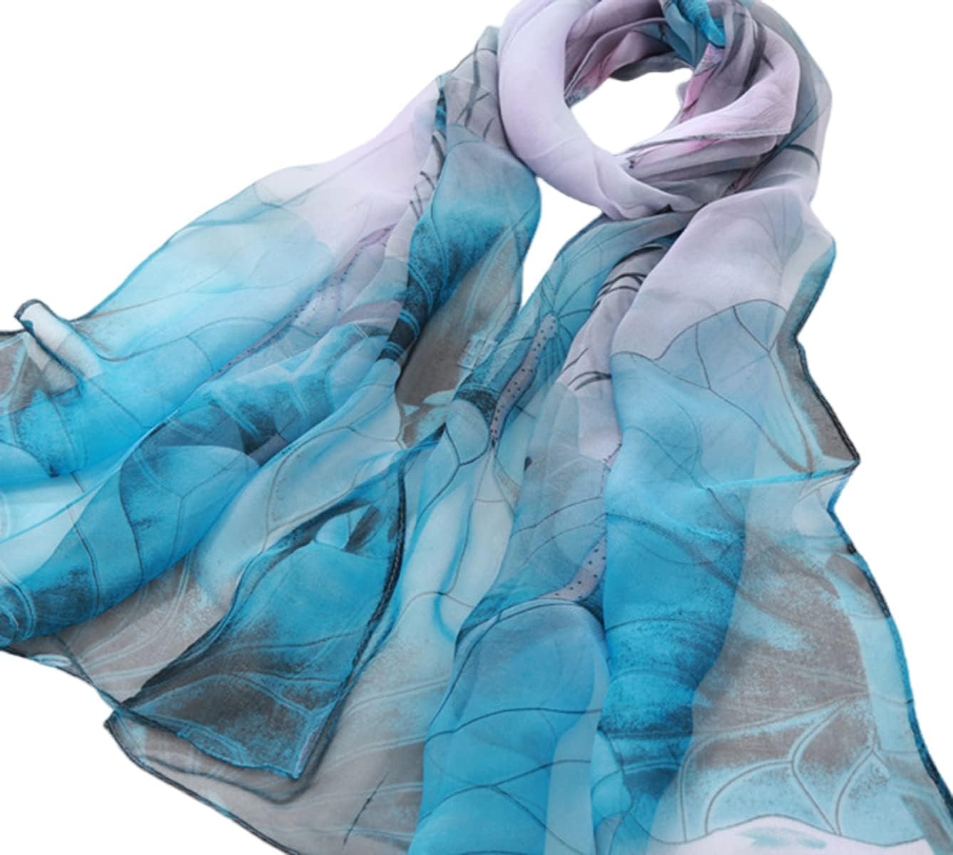 image:imageFAIRYGATE Chiffon Schal Damen Stola Halstuch Tuch fr Sommer Herbst Winter Ganzjhrig Schals amp Tcher50025