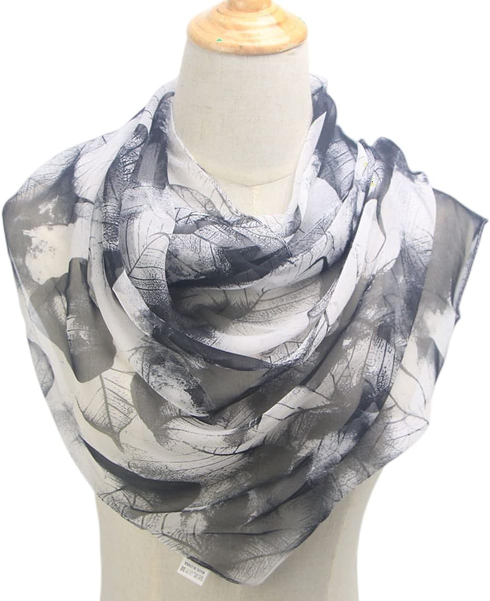 image:imageFAIRYGATE Chiffon Schal Damen Stola Halstuch Tuch fr Sommer Herbst Winter Ganzjhrig Schals amp Tcher50031