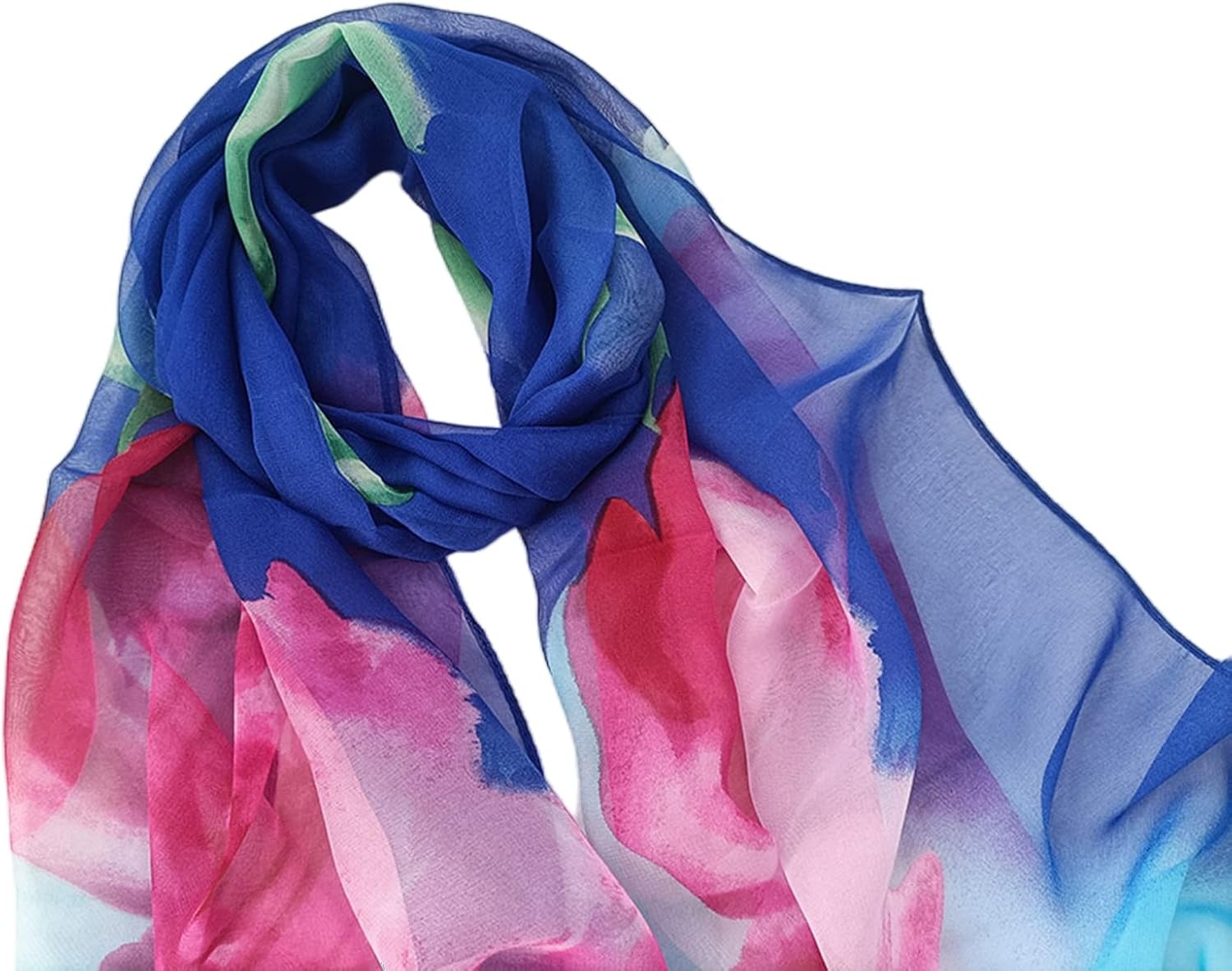 image:imageFAIRYGATE Chiffon Schal Damen Stola Halstuch Tuch fr Sommer Herbst Winter Ganzjhrig Schals amp TcherFdkra4617