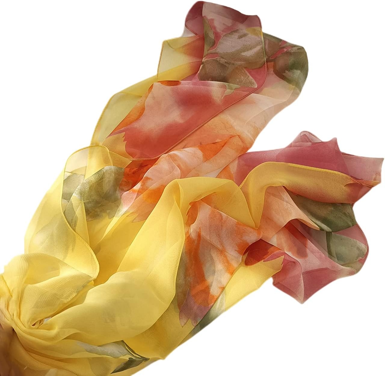 image:imageFAIRYGATE Chiffon Schal Damen Stola Halstuch Tuch fr Sommer Herbst Winter Ganzjhrig Schals amp TcherFdkra4620