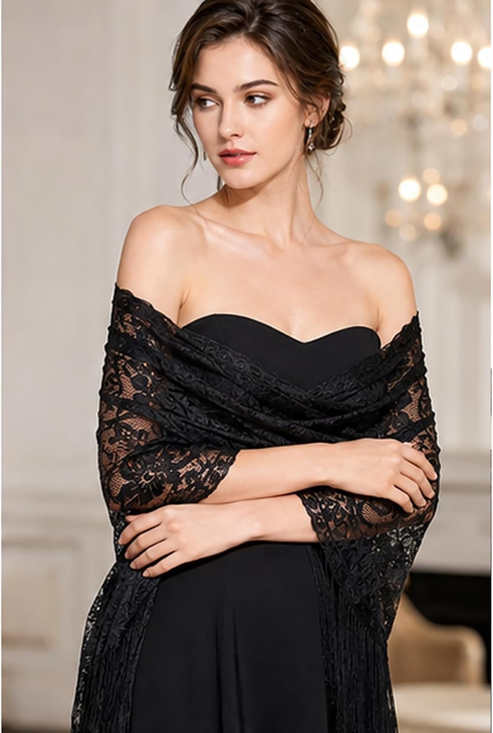 image:imageFAIRYGATE Chiffon Stola Schal fr Brautkleider Abendkleider Alltagskleidung in verschiedenen Farben Schals amp Tcher fr DamenFdyxma0608