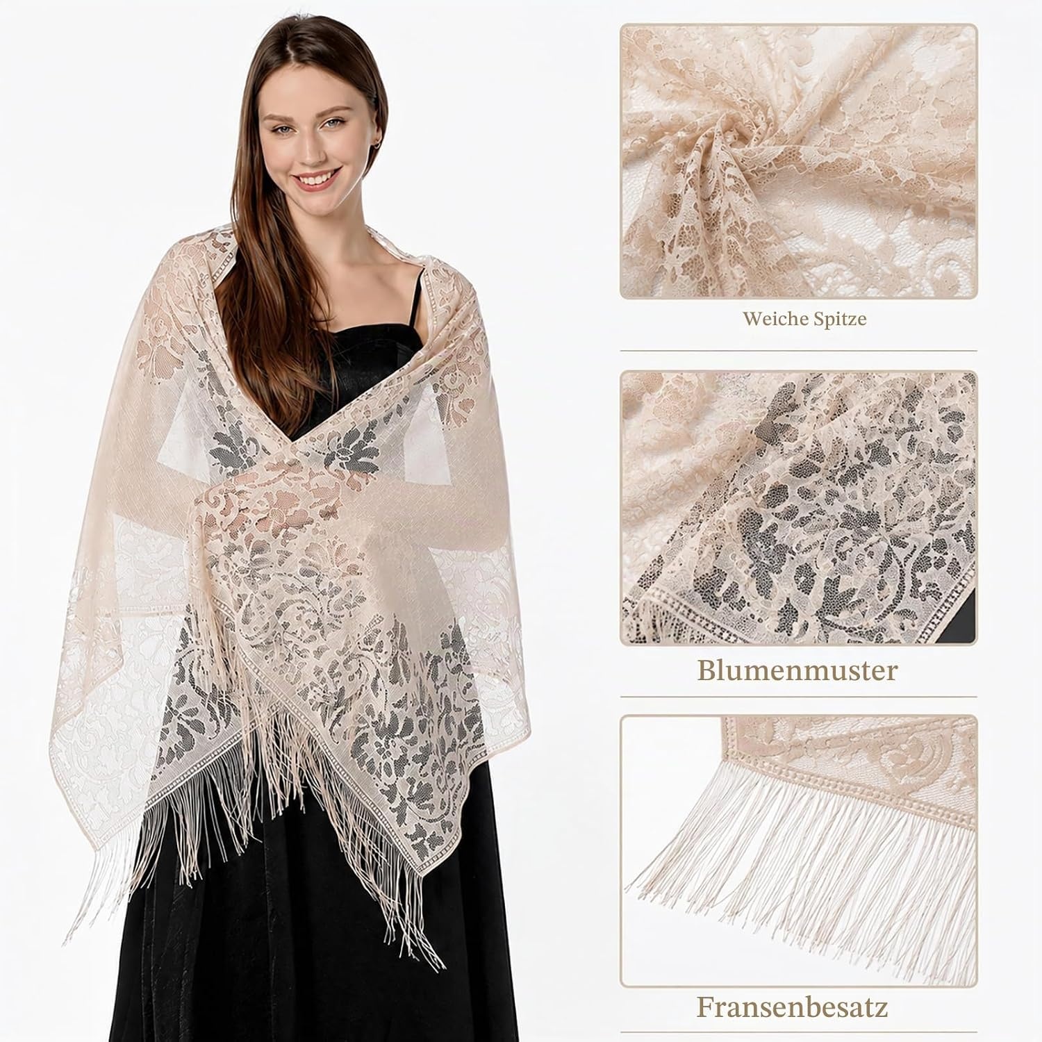 image:imageFAIRYGATE Chiffon Stola Schal fr Brautkleider Abendkleider Alltagskleidung in verschiedenen Farben Schals amp Tcher fr DamenFdyxma0618