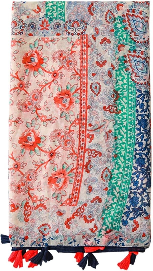 image:imageFAIRYGATE Damen Schal Halstcher fr Frauen Kopftuch Umschlagtuch Viskose Schals Tuch Stola Stolen Wrap Shawl Halstuch 00010229