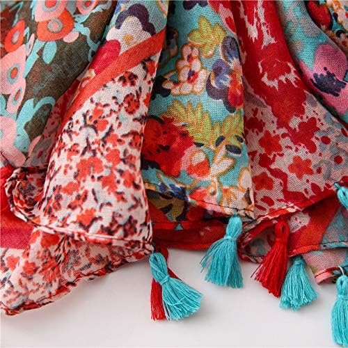 image:imageFAIRYGATE Damen Schal Halstcher fr Frauen Kopftuch Umschlagtuch Viskose Schals Tuch Stola Stolen Wrap Shawl Halstuch 00010231