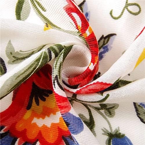 image:imageFAIRYGATE Damen Schal Vogel Blume Schmetterling Druck Lange Soft Neck Scarf Wickel Stola fr Summer Beach Winter Geschenk0230