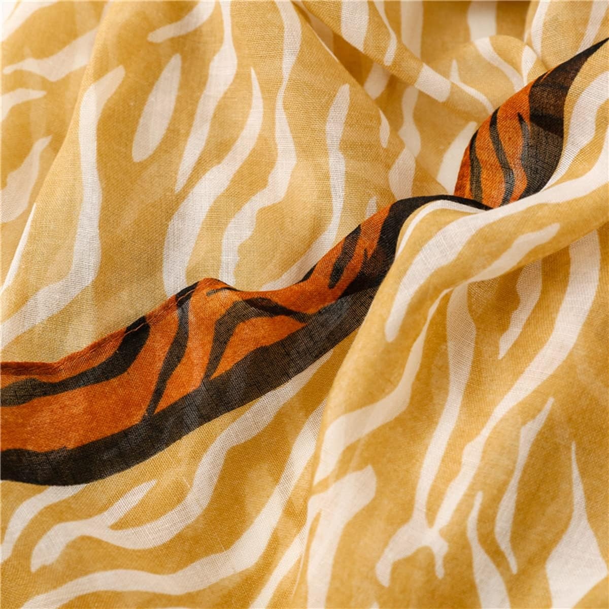 image:imageFAIRYGATE Damen Schal Vogel Blume Schmetterling Druck Lange Soft Neck Scarf Wickel Stola fr Summer Beach Winter Geschenk8036