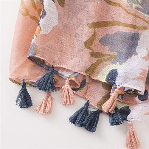image:imageFAIRYGATE Damen Schal Vogel Blume Schmetterling Druck Lange Soft Neck Scarf Wickel Stola fr Summer Beach Winter GeschenkFDYT32227
