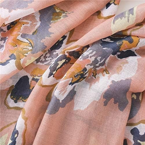 image:imageFAIRYGATE Damen Schal Vogel Blume Schmetterling Druck Lange Soft Neck Scarf Wickel Stola fr Summer Beach Winter GeschenkFDYT32227