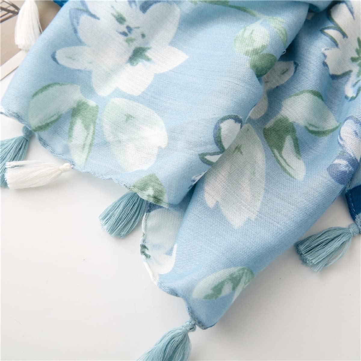 image:imageFAIRYGATE Damen Schal Vogel Blume Schmetterling Druck Lange Soft Neck Scarf Wickel Stola fr Summer Beach Winter GeschenkFDYT5025