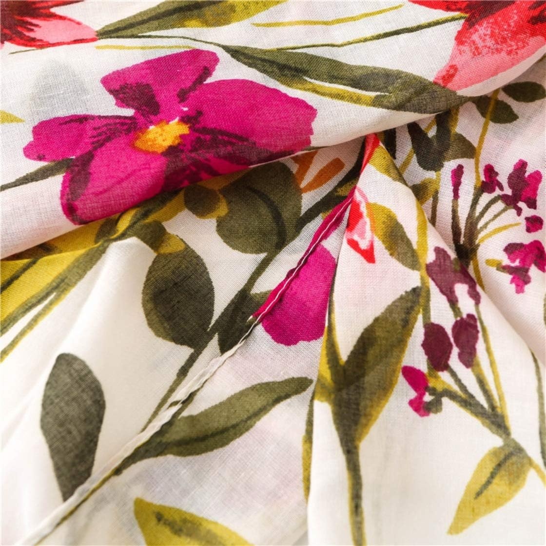 image:imageFAIRYGATE Damen Schal Vogel Blume Schmetterling Druck Lange Soft Neck Scarf Wickel Stola fr Summer Beach Winter GeschenkFdyt17226