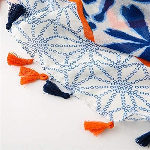 image:imageFAIRYGATE Damen Schal Vogel Blume Schmetterling Druck Lange Soft Neck Scarf Wickel Stola fr Summer Beach Winter GeschenkFdyt34226