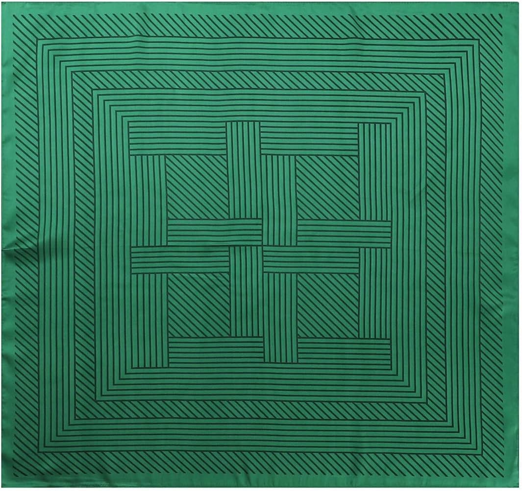 image:imageFAIRYGATE Damen Seidentuch Quadrates Bedrucktes Halstuch Satin Seidenschal Kopftuch 70x70cmFdgh93005