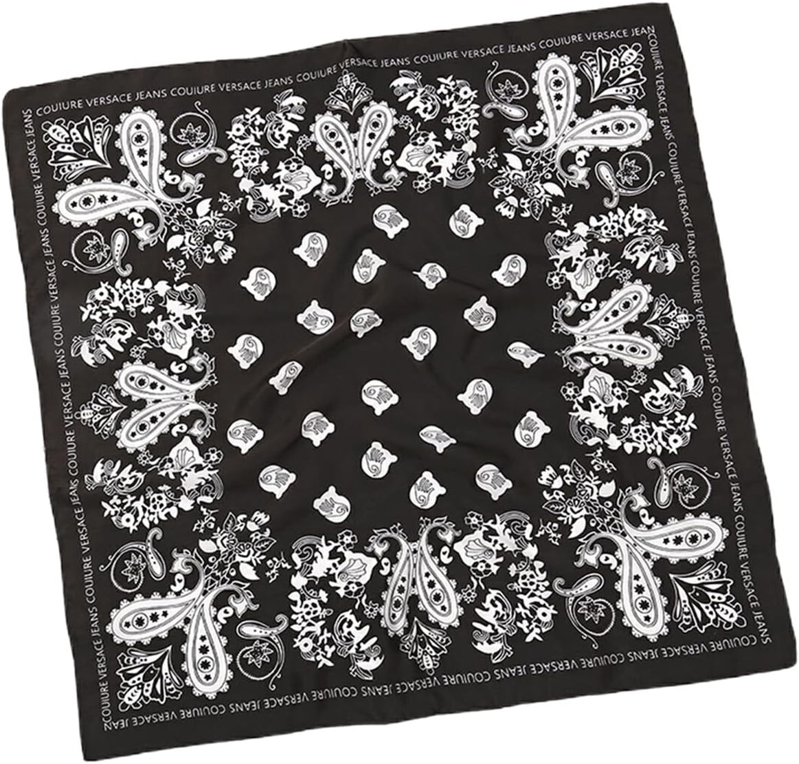 image:imageFAIRYGATE Damen Seidentuch Quadrates Bedrucktes Halstuch Satin Seidenschal Kopftuch 70x70cmFdgh95005