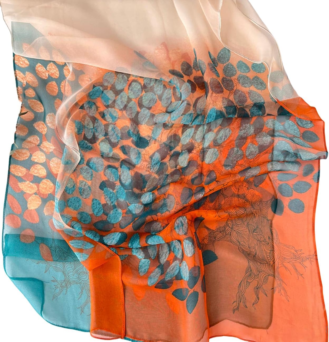 image:imageFAIRYGATE Schal Damen Halstcher Tuch Kopftuch Halstuch Schals Tcher Stola Weiches und Bequemes Georgette Material Vielseitig und Multifunktional B72Db7228