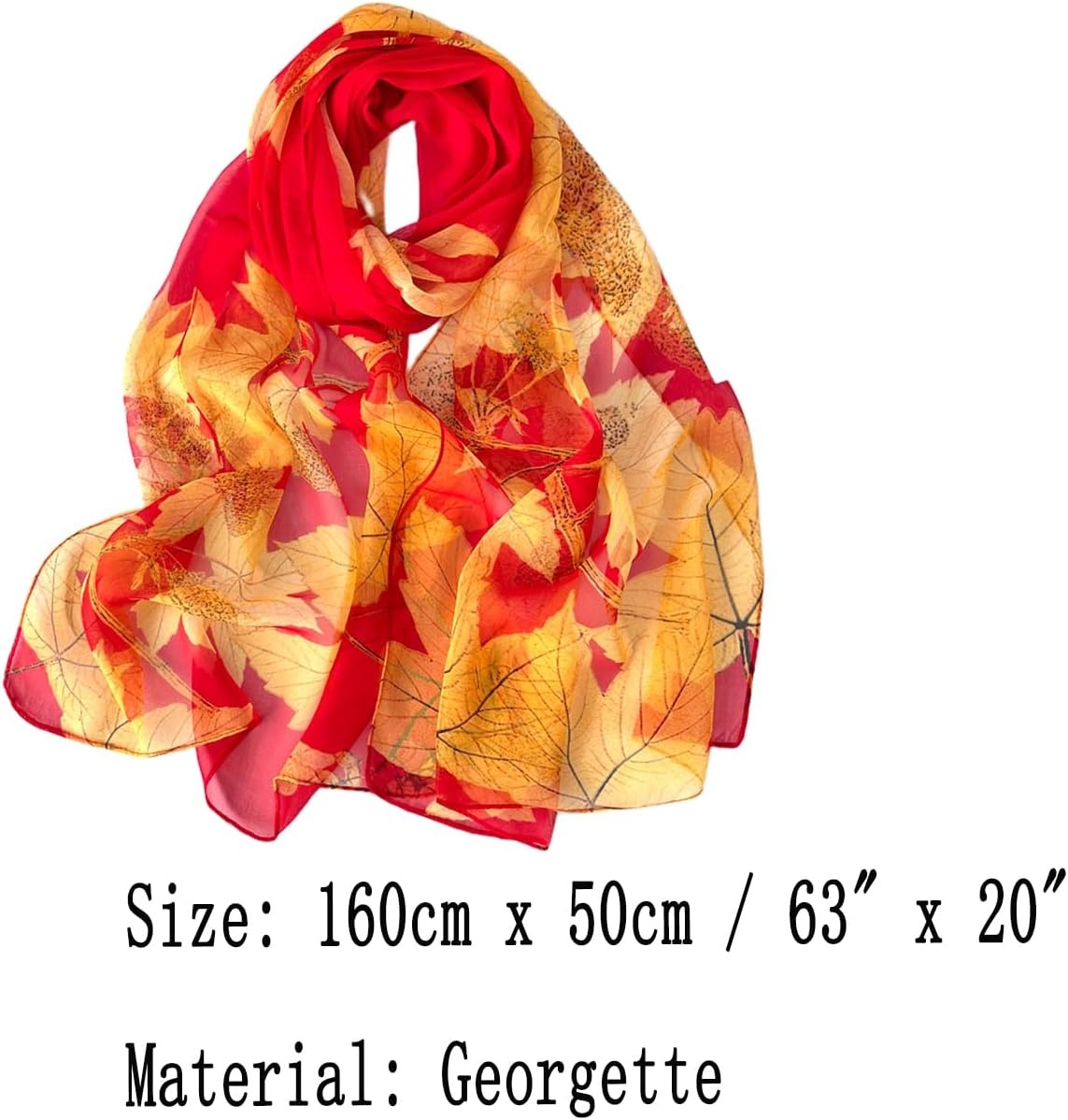 image:imageFAIRYGATE Schal Damen Halstcher Tuch Kopftuch Halstuch Schals Tcher Stola Weiches und Bequemes Georgette Material Vielseitig und Multifunktional B72Db7209