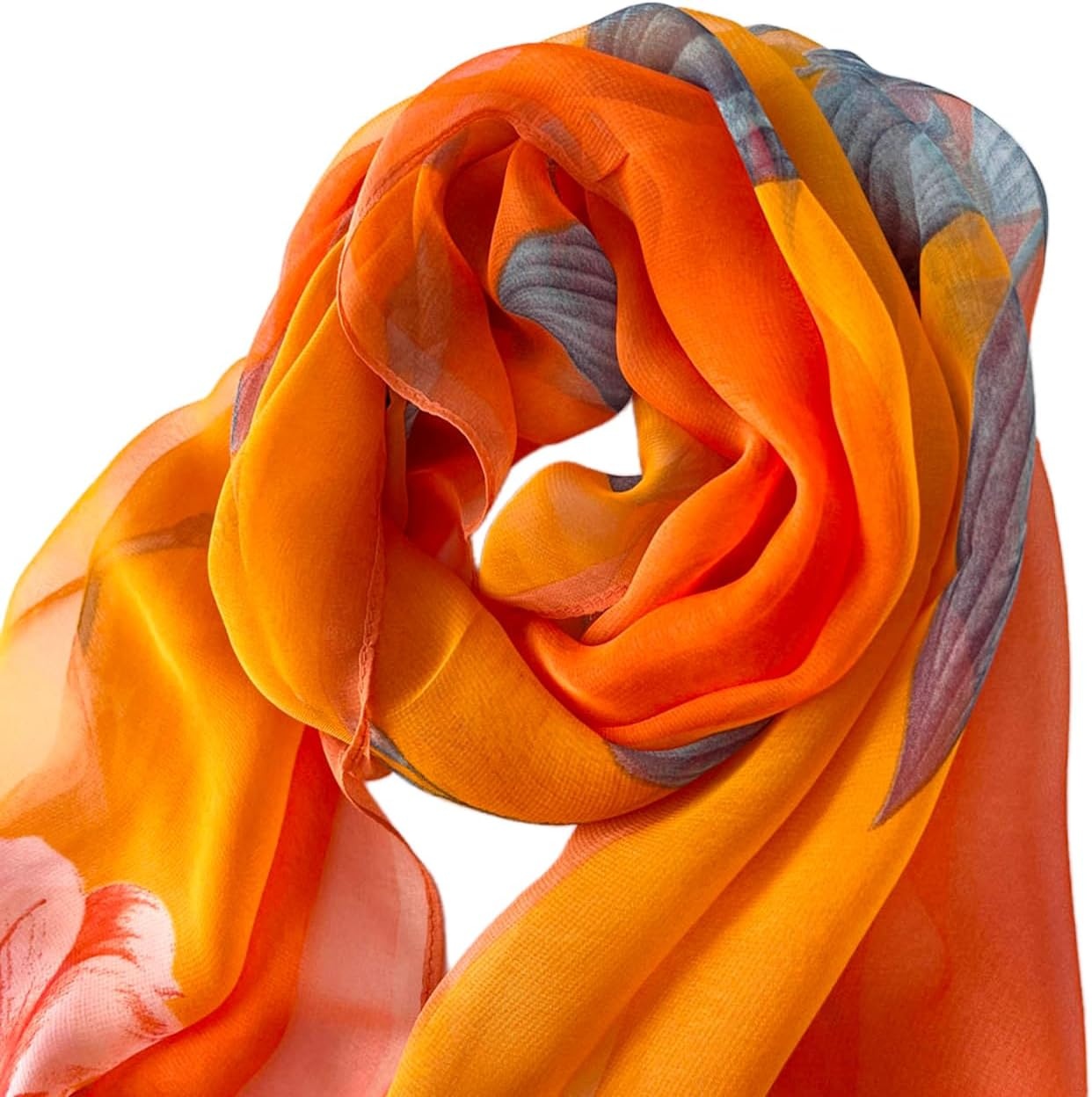 image:imageFAIRYGATE Schal Damen Halstcher Tuch Kopftuch Halstuch Schals Tcher Stola Weiches und Bequemes Georgette Material Vielseitig und Multifunktional B72Db7223