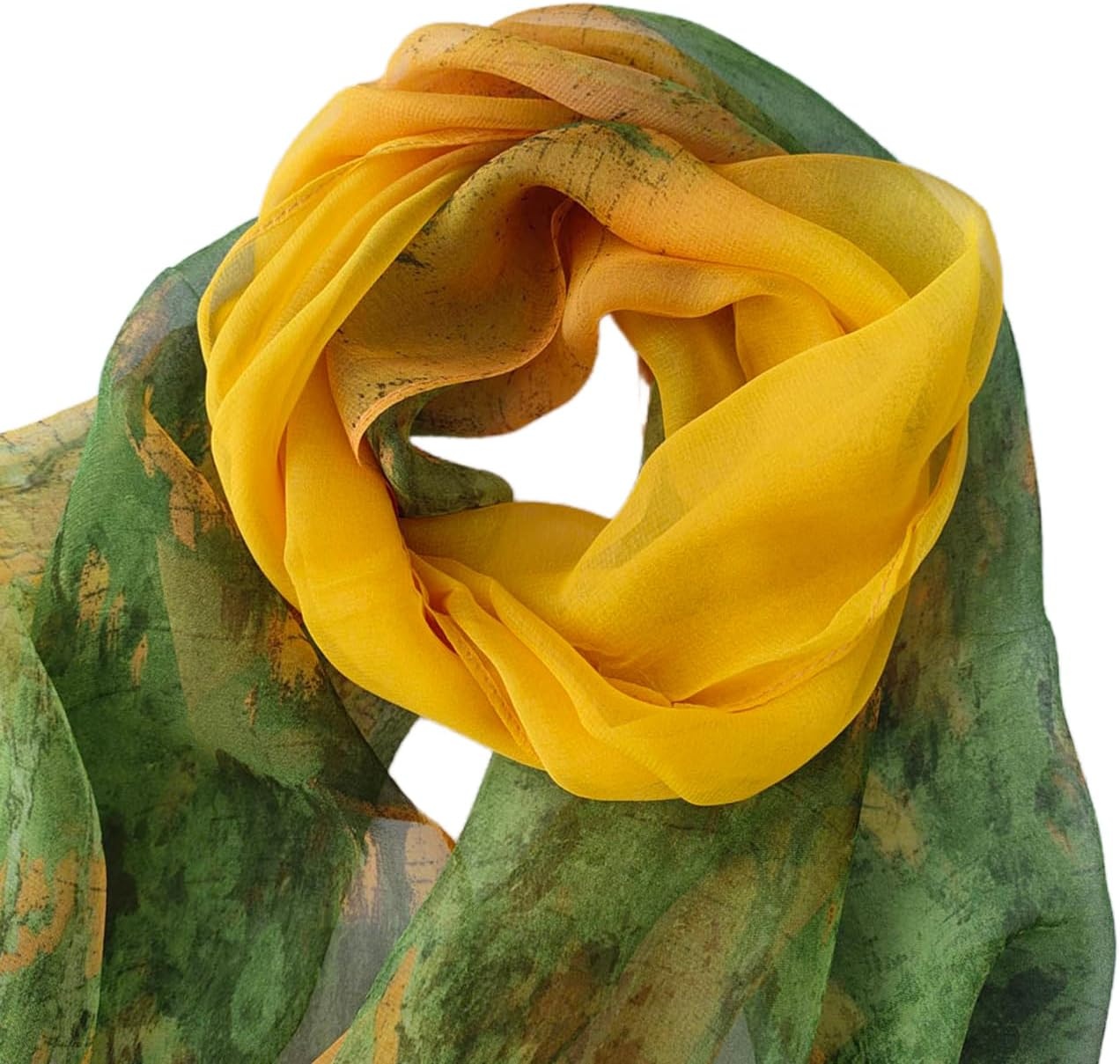 image:imageFAIRYGATE Schal Damen Halstcher Tuch Kopftuch Halstuch Schals Tcher Stola Weiches und Bequemes Georgette Material Vielseitig und Multifunktional B72Db7218