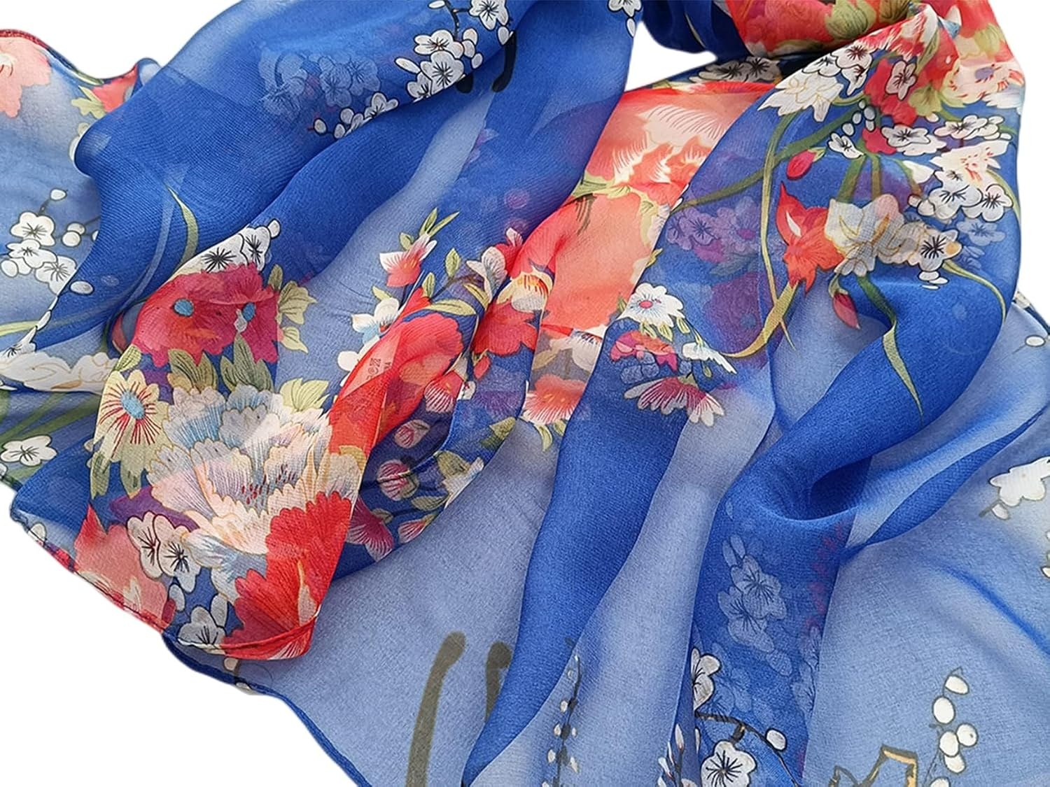 image:imageFAIRYGATE Schal Damen Halstcher Tuch Kopftuch Halstuch Schals Tcher Stola Weiches und Bequemes Georgette Material Vielseitig und Multifunktional B72Fdkra4712