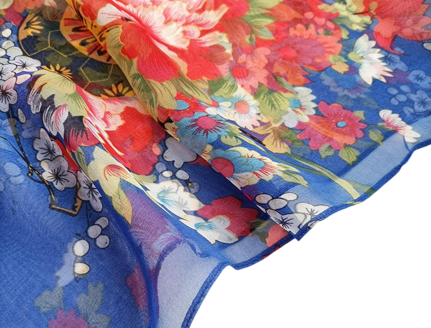 image:imageFAIRYGATE Schal Damen Halstcher Tuch Kopftuch Halstuch Schals Tcher Stola Weiches und Bequemes Georgette Material Vielseitig und Multifunktional B72Fdkra4712