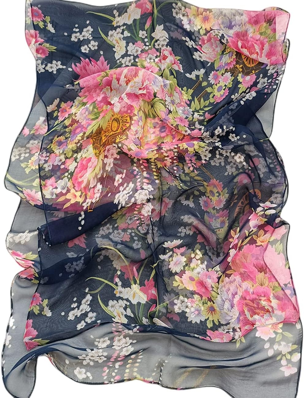 image:imageFAIRYGATE Schal Damen Halstcher Tuch Kopftuch Halstuch Schals Tcher Stola Weiches und Bequemes Georgette Material Vielseitig und Multifunktional B72Fdkra4713