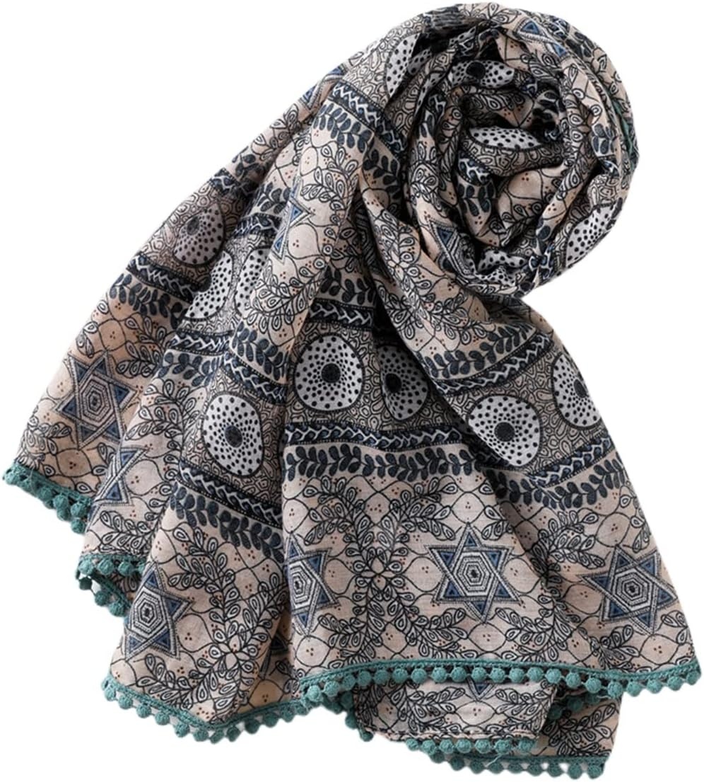 image:imageFAIRYGATE Schal Damen Mode Oversize Deckenschal mit Fransen XXL Schals amp Tcher fr FrauenFdyt05015