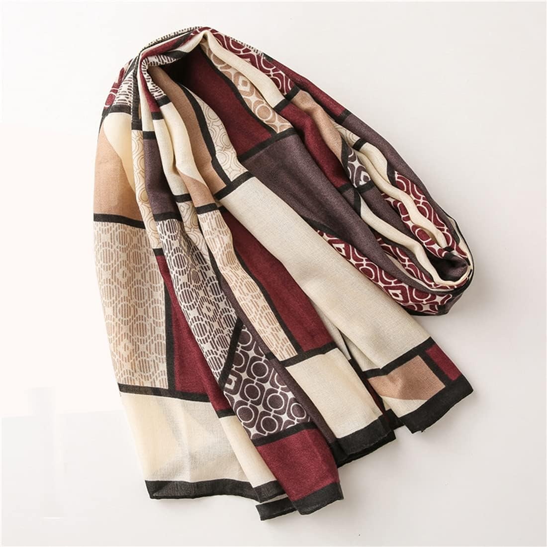image:imageFAIRYGATE Schal Damen Mode Oversize Deckenschal mit Fransen XXL Schals amp Tcher fr FrauenFdyt80012