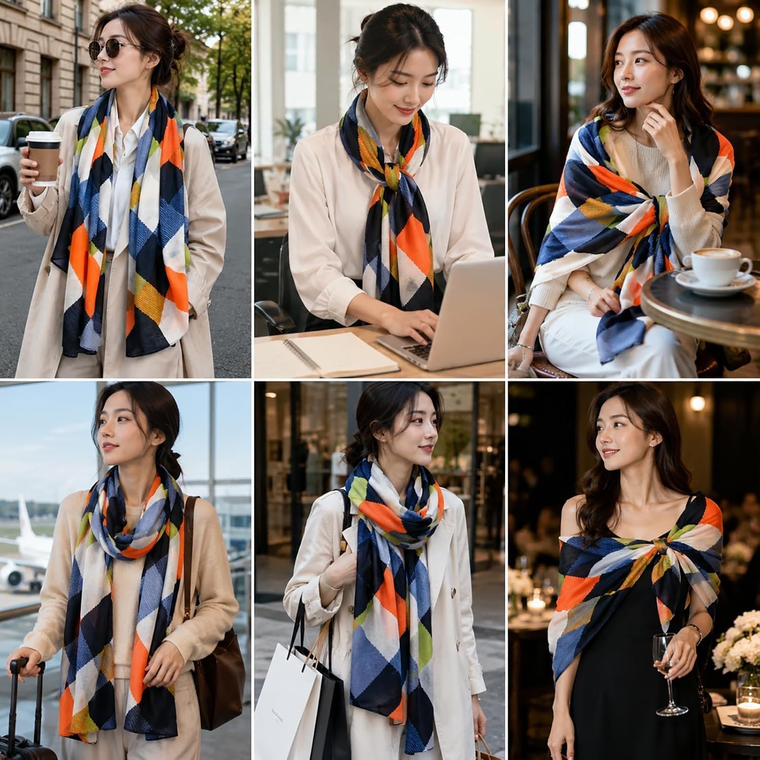 image:imageFAIRYGATE Schal Damen Schals und Wraps fr Abendkleider Frauen Soft Brautjungfer Hochzeit Shawl Party Stole 000470014
