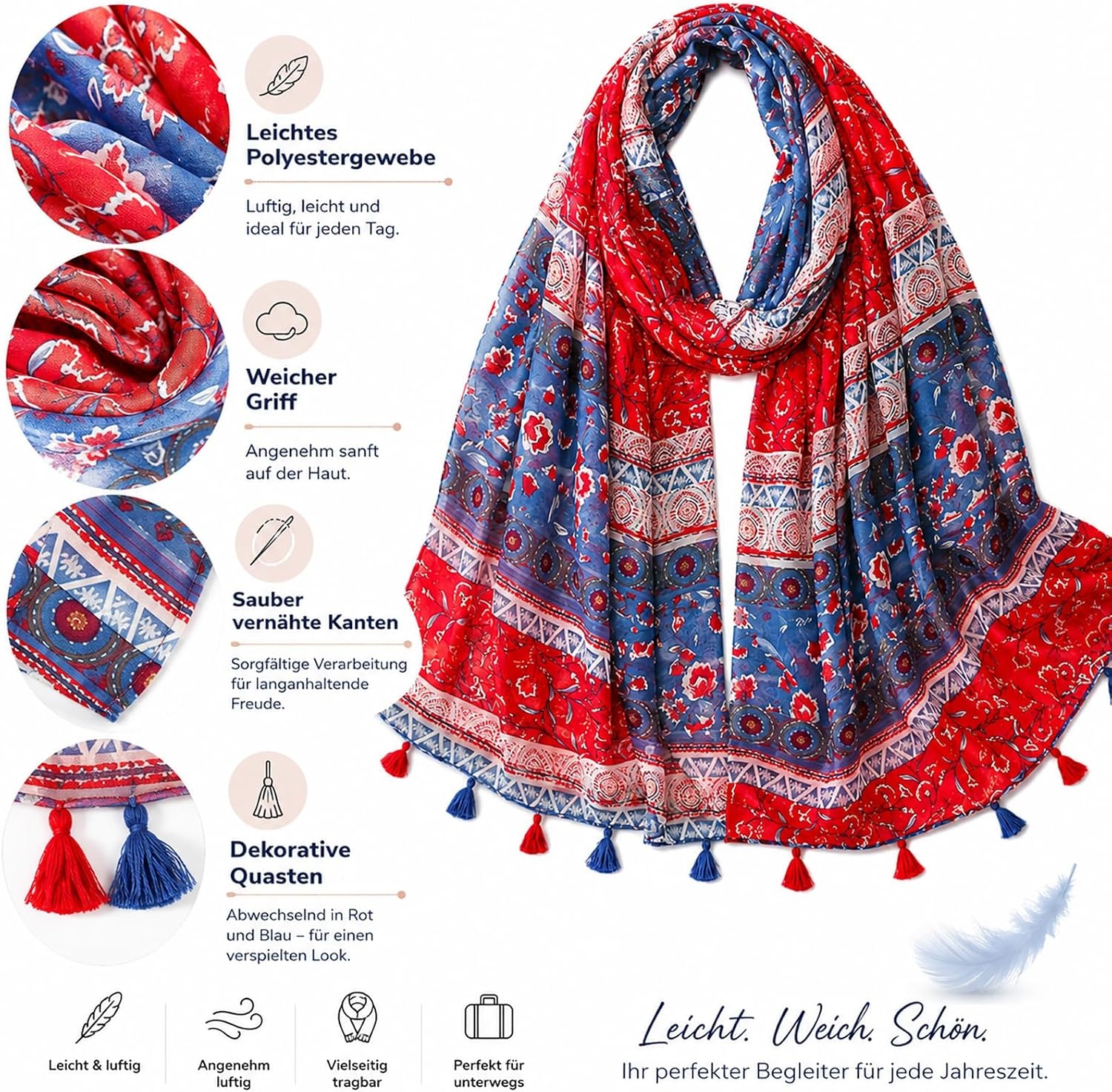 image:imageFAIRYGATE Schal Leopardenmuster Damen Schals amp Tcher fr Frauen Groer Tuch in Vielen Schnen Farben Tierdruck XXL Stole Personalisierte Geschenke 0081Fdyt15239