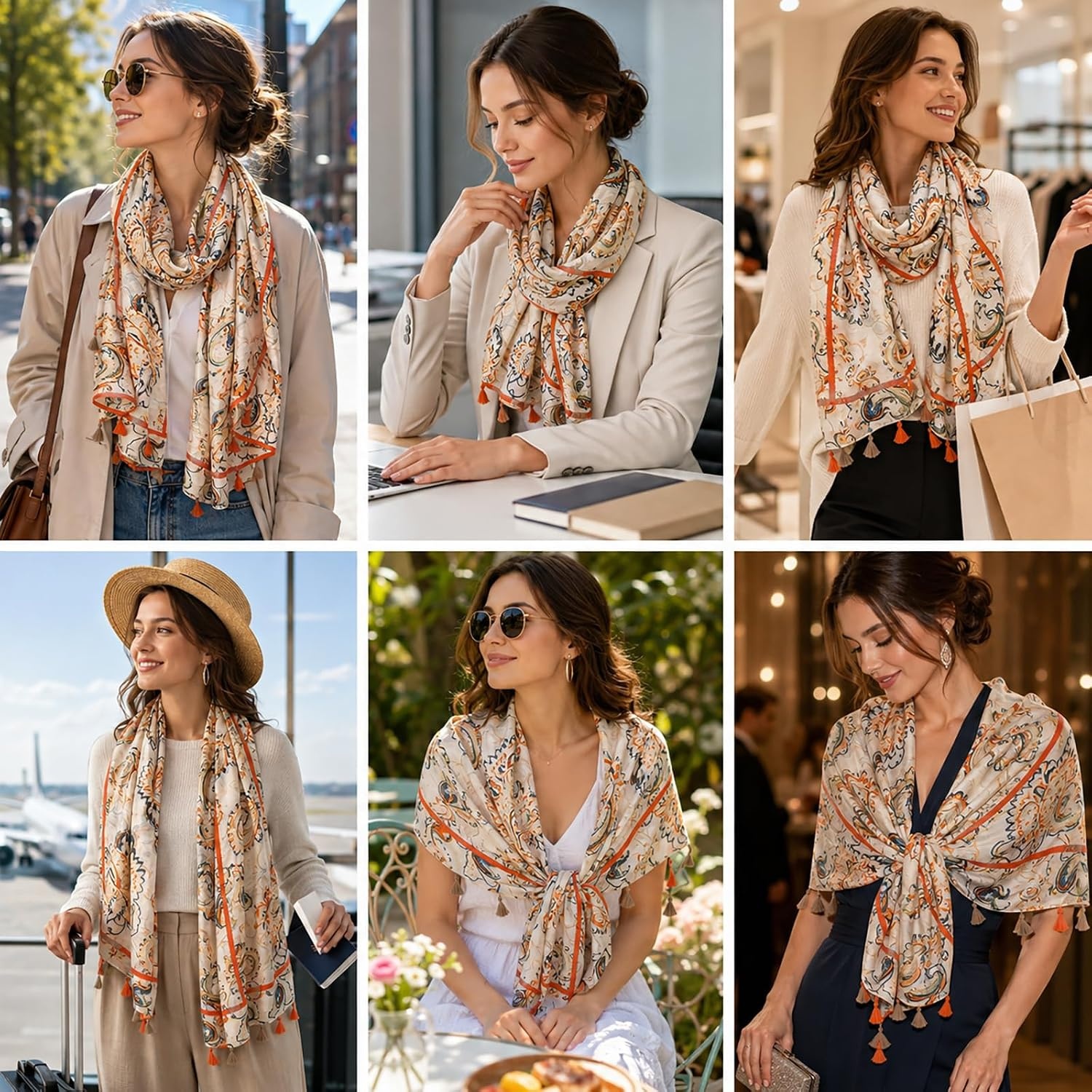 image:imageFAIRYGATE Schal Leopardenmuster Damen Schals amp Tcher fr Frauen Groer Tuch in Vielen Schnen Farben Tierdruck XXL Stole Personalisierte Geschenke 0081FDYT52008
