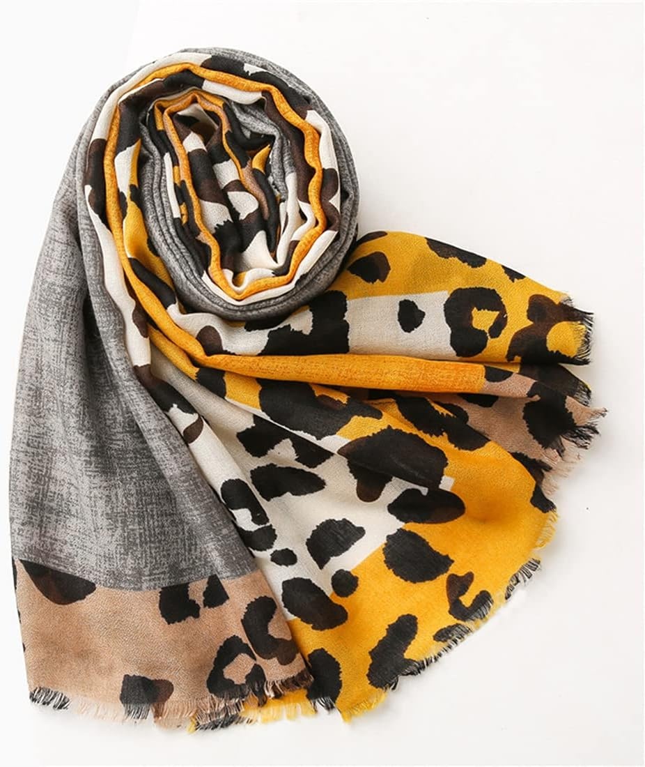 image:imageFAIRYGATE Schal Leopardenmuster Damen Schals amp Tcher fr Frauen Groer Tuch in Vielen Schnen Farben Tierdruck XXL Stole Personalisierte Geschenke 008181016