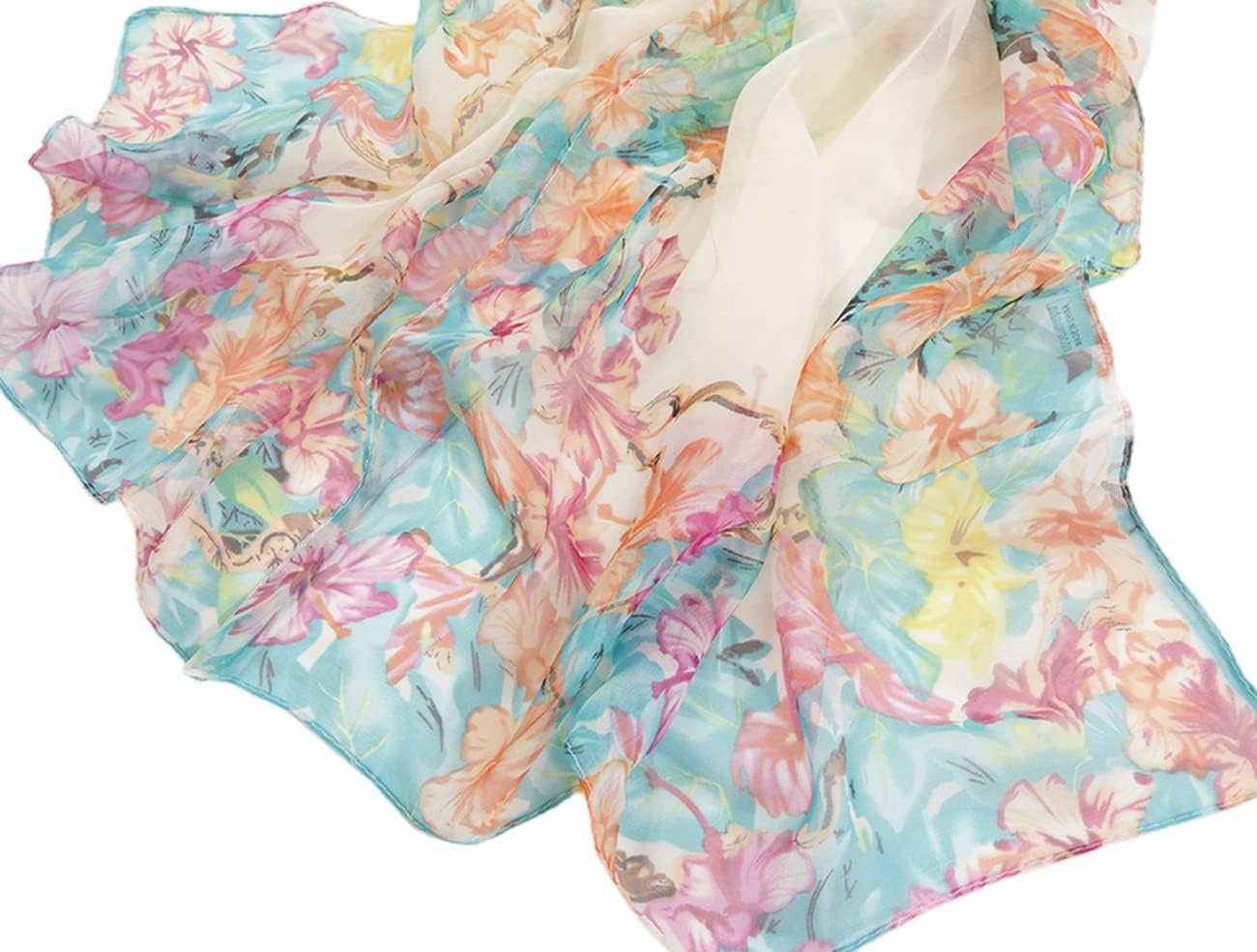image:imageFAIRYGATE Schals amp Tcher fr Damen Modischer Damen Schal Stola Halstuch Tuch aus Chiffon fr Frhling Sommer Ganzjhrig51016