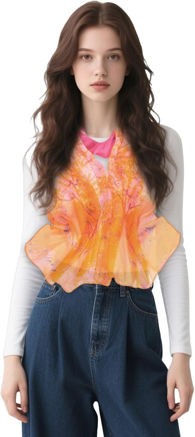 image:imageFAIRYGATE Schals amp Tcher fr Damen Modischer Damen Schal Stola Halstuch Tuch aus Chiffon fr Frhling Sommer Ganzjhrig51028