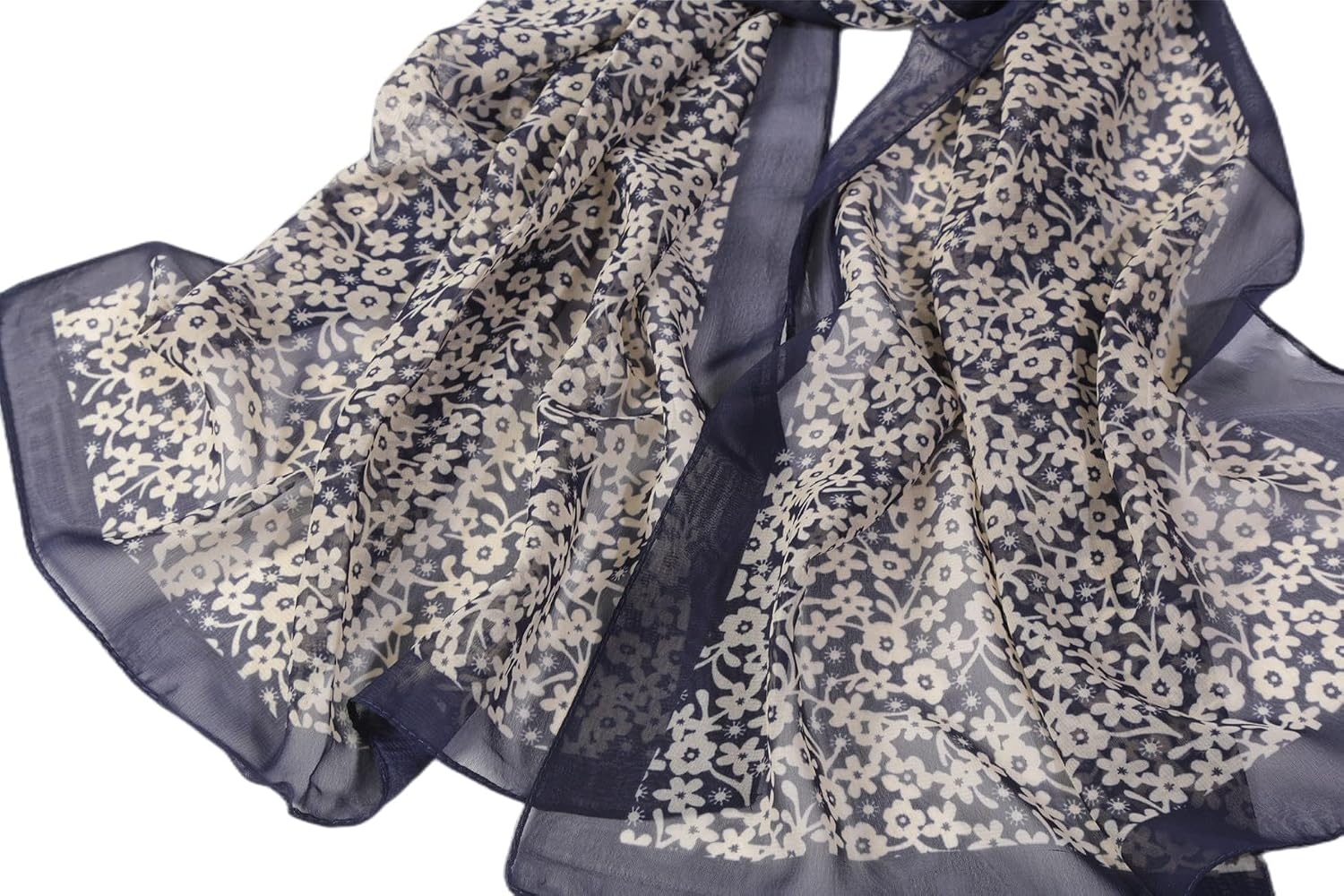 image:imageFAIRYGATE Schals amp Tcher fr Damen Modischer Damen Schal Stola Halstuch Tuch aus Chiffon fr Frhling Sommer GanzjhrigFdkra4307