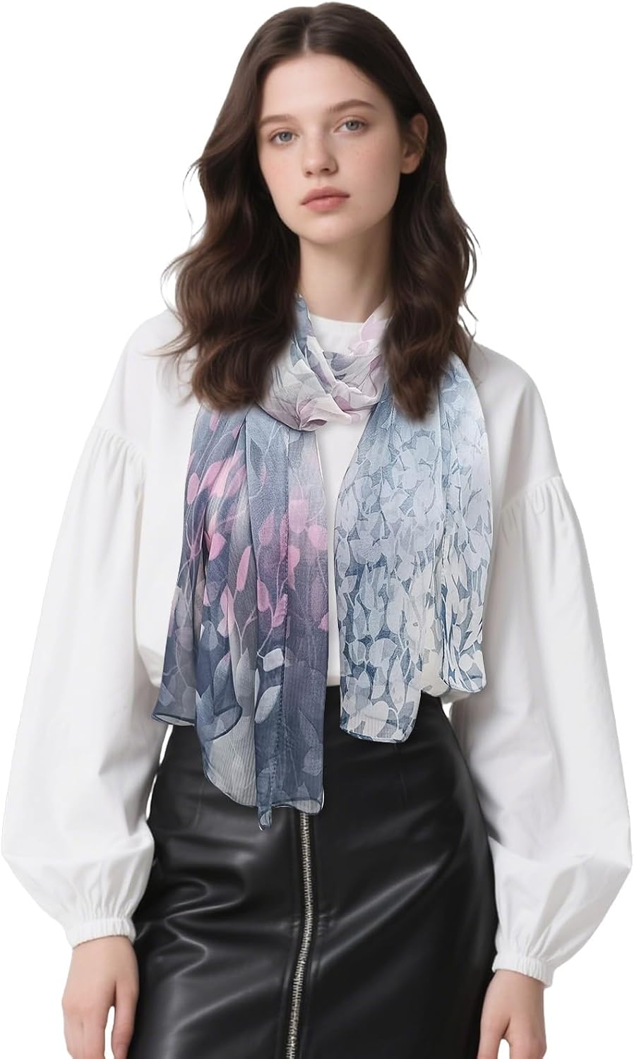 image:imageFAIRYGATE Schals amp Tcher fr Damen Modischer Damen Schal Stola Halstuch Tuch aus Chiffon fr Frhling Sommer GanzjhrigFdkra4314