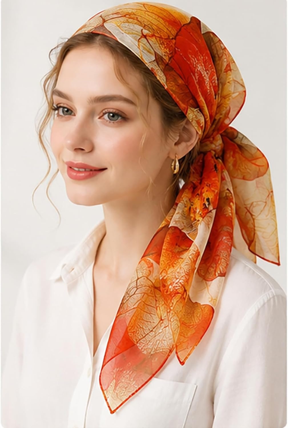 image:imageFAIRYGATE Schals amp Tcher fr Damen Seidenschals Damen Leicht Seidentuch Chiffon Silk Schal Halstuch Tuch Geschenk Frauen 20A41DA4114