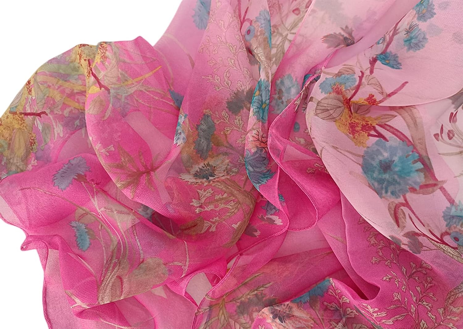 image:imageFAIRYGATE Schals amp Tcher fr Damen Seidenschals Damen Leicht Seidentuch Chiffon Silk Schal Halstuch Tuch Geschenk Frauen 20A41DA4122