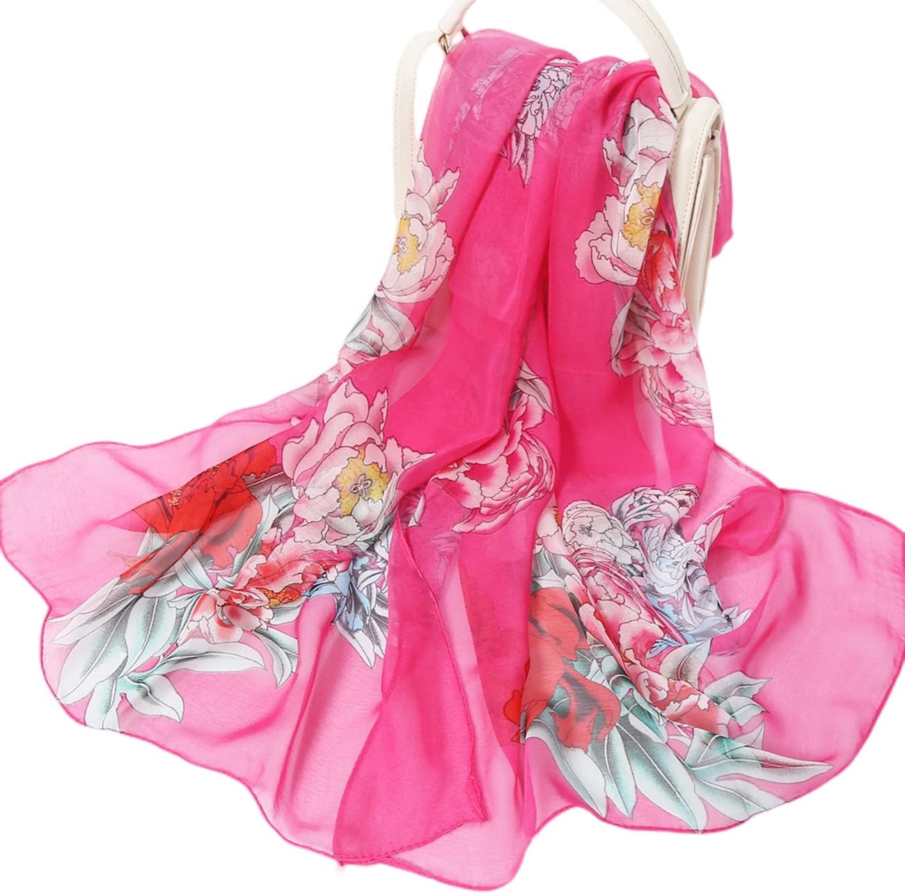 image:imageFAIRYGATE Schals amp Tcher fr Damen Seidenschals Damen Leicht Seidentuch Chiffon Silk Schal Halstuch Tuch Geschenk Frauen 20A41Fdkra5106