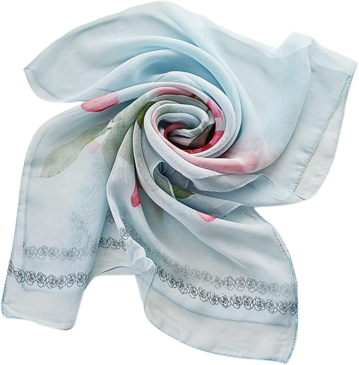 image:imageFAIRYGATE Schals amp Tcher fr Damen Seidenschals Damen Leicht Seidentuch Chiffon Silk Schal Halstuch Tuch Geschenk Frauen 20A41Fdkra5118