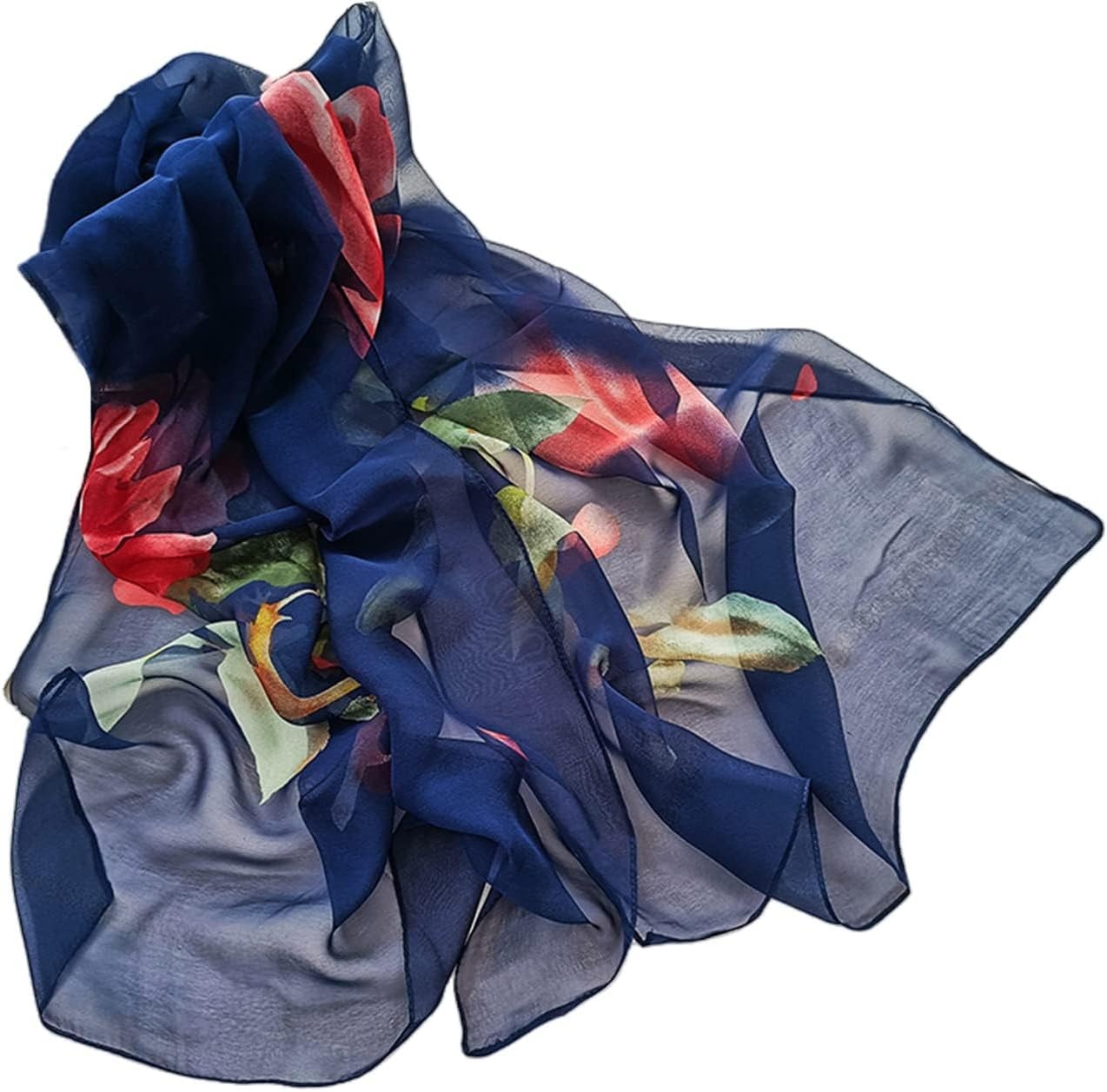 image:imageFAIRYGATE Schals amp Tcher fr Damen Seidenschals Damen Leicht Seidentuch Chiffon Silk Schal Halstuch Tuch Geschenk Frauen 20A41Fdkra5121