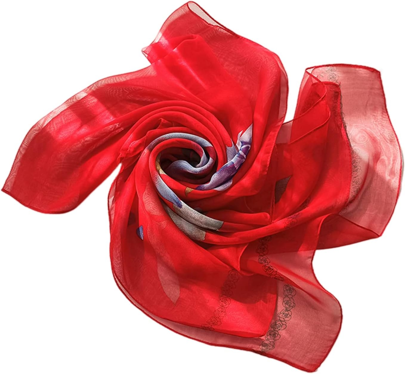 image:imageFAIRYGATE Schals amp Tcher fr Damen Seidenschals Damen Leicht Seidentuch Chiffon Silk Schal Halstuch Tuch Geschenk Frauen 20A41Fdkra5122