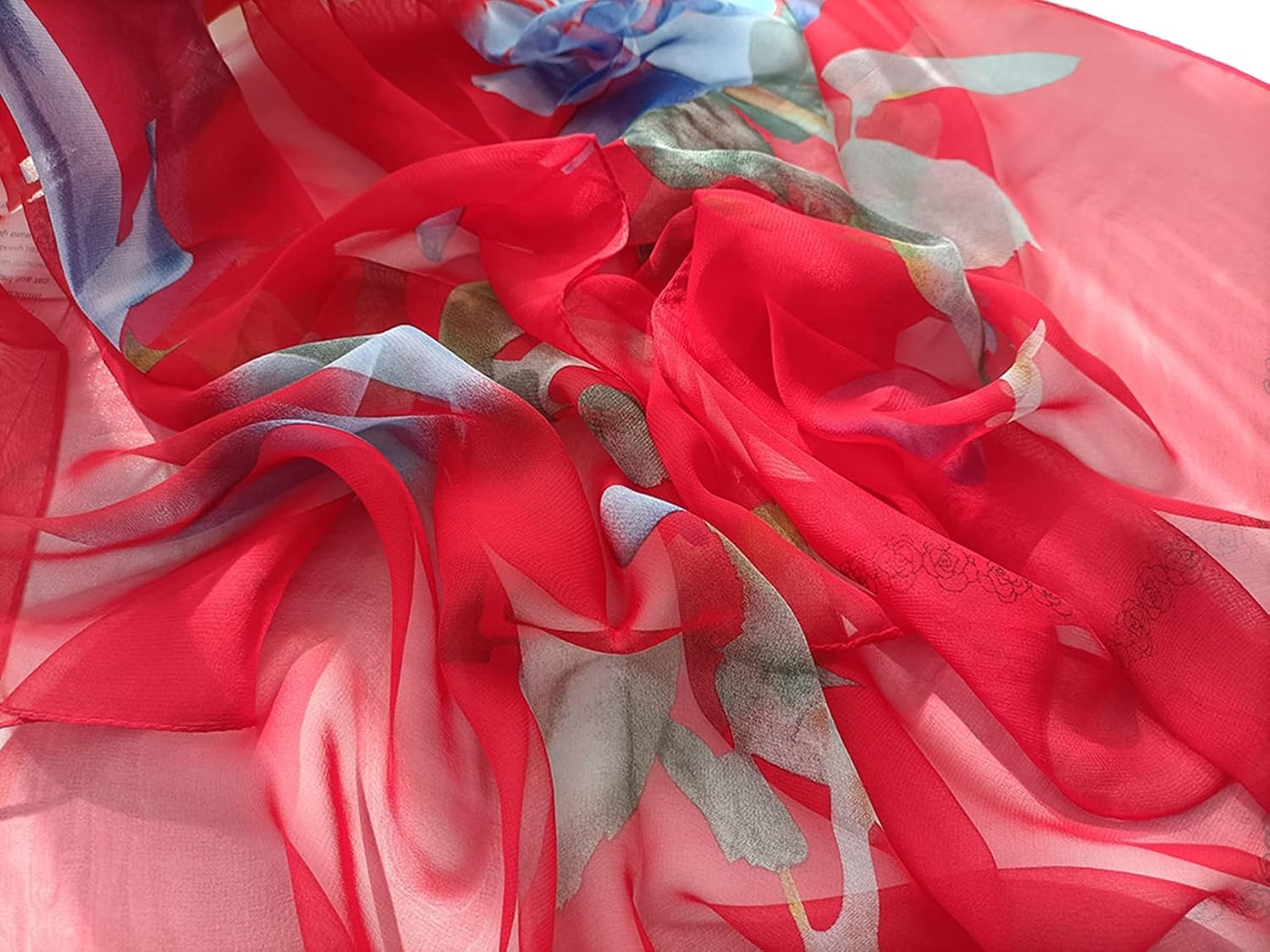 image:imageFAIRYGATE Schals amp Tcher fr Damen Seidenschals Damen Leicht Seidentuch Chiffon Silk Schal Halstuch Tuch Geschenk Frauen 20A41Fdkra5122