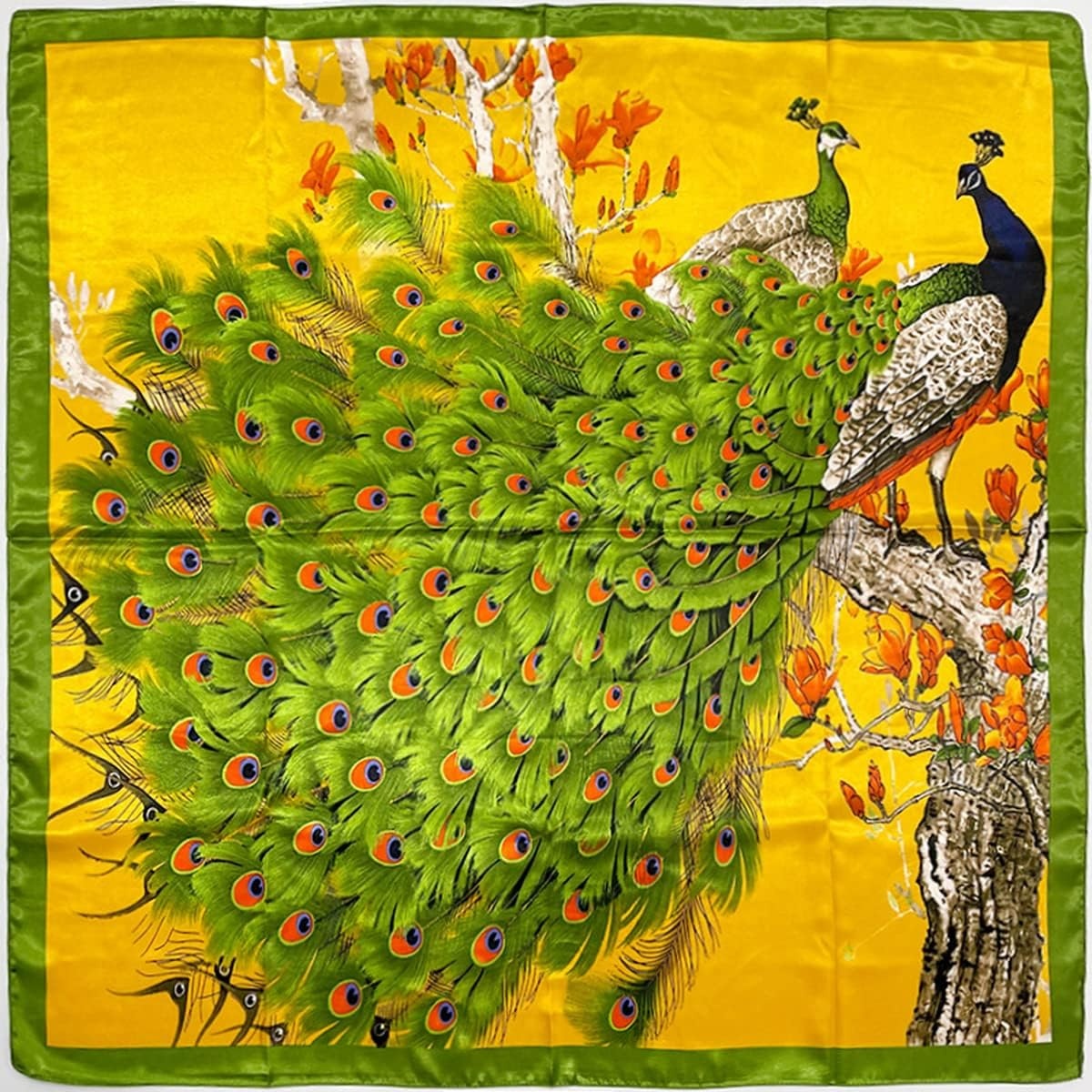 image:imageFAIRYGATE Seide Schal Damen Halstcher Seidentuch Schals Halstuch Seidenschal Scarf Bandana Taschentuch Handgelenk Kopftcher Einheitsgre 7878012